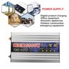 LED Display Car Inverter 12V 220V 2000W 3000W 4000W 5000W DC 12V To AC 220V Pure Sine Wave Voltage Transformer Power Converter Silver/Black