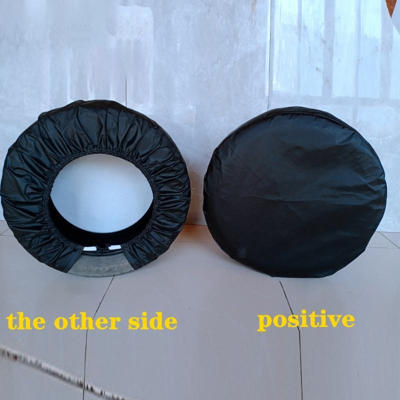 Heavy Duty Tire Shield Protectors For 21-32 Inch Wheels Black Color Fade Resistant Universal Car Truck Accessories 4pcs