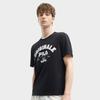 Fila Letter Round Neck Thin Short Sleeve T-Shirt Men Tops Black F11M429114FBK