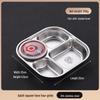 304 Stainless Steel Divided Bento Lunch Box Set