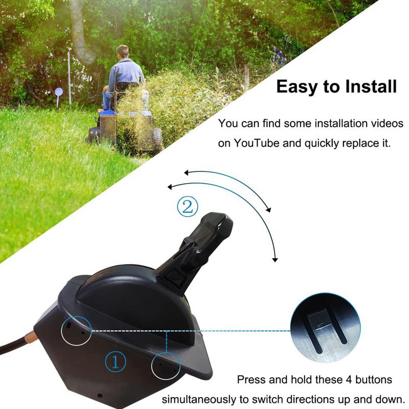 Sterowanie przepustnicą Wymień linkę sterującą dla GT ForXT2 50 GX54 ST54 LX50 Linka ssania przepustnicy Sterowanie ssaniem traktora ogrodowego