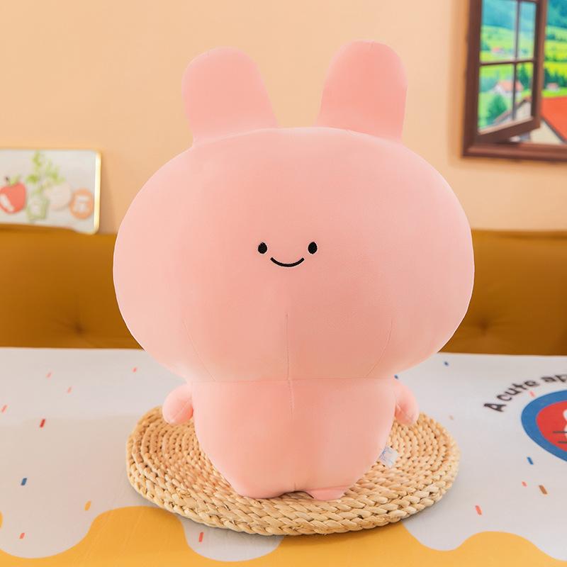 23cm Pink Rabbit Plush Toy Cute Cartoon Stuffed Animal Soothing Doll Anime Gift For Birthday 23cm