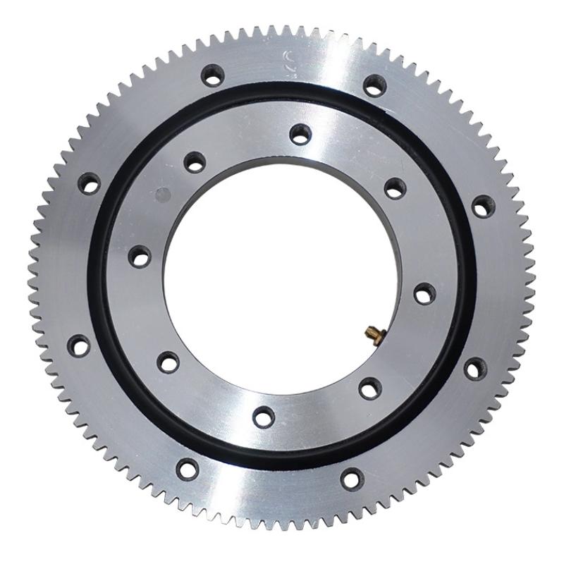 011.10.100 65*144*22MM External Gear Type Rotary Support Turntable Bearing Bearing Modulus 2M Number of Gears 70