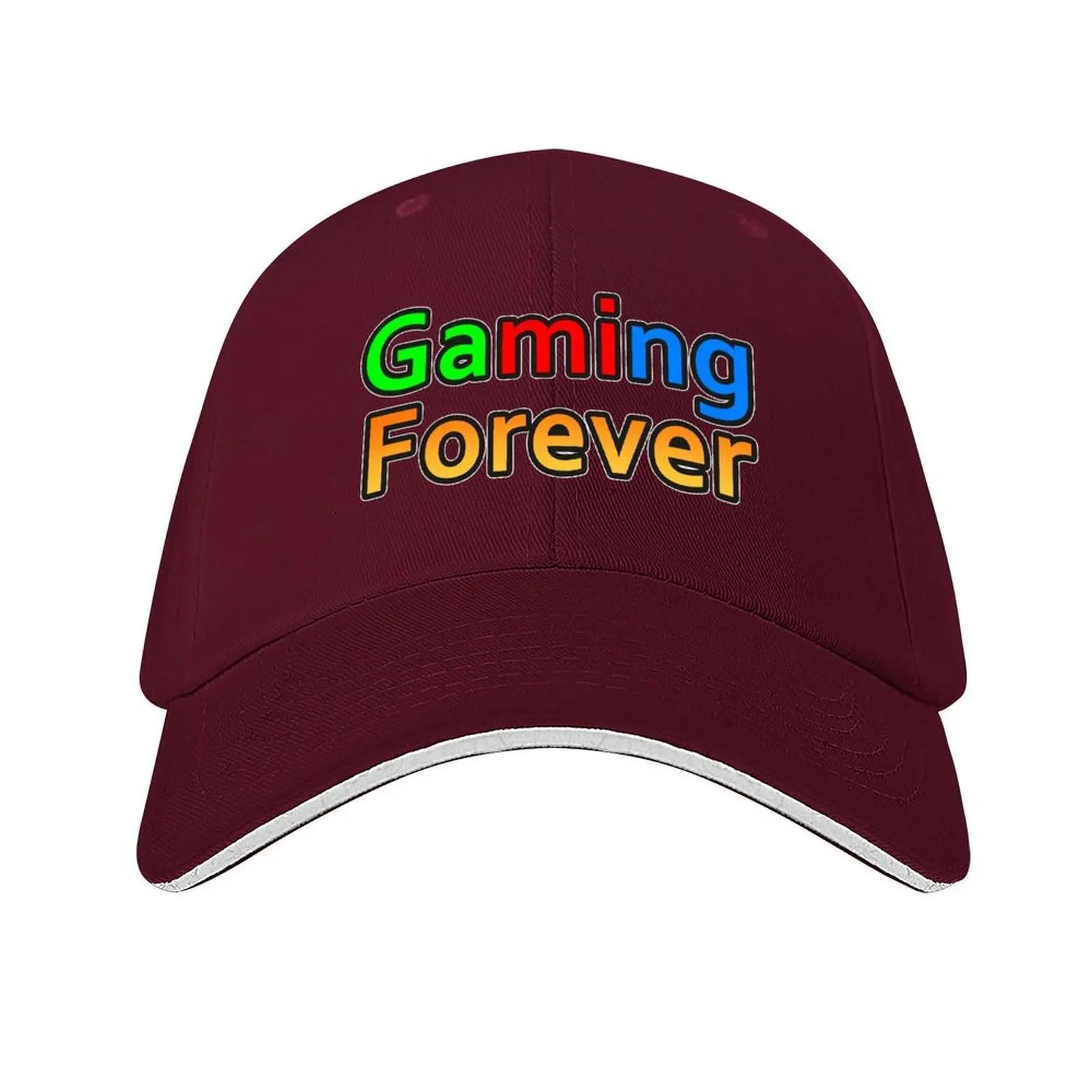 Gaming forever logo Baseball Cap Dropshipping designer cap sun caps Unisex hat Women s Hats 2025 Unisex s