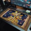 Saint Seiya Anime Color Mouse Pad Large Gaming Table Cushion Non-slip Laptop Tablet Big Mousepad XXL Mat Mini PC Playmat With Lock edge