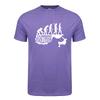 Climb Evolution T Shirt Tops Unisexs Cotton Short Sleeve Unisex Climbing Climber Tshirt Tee Oz390