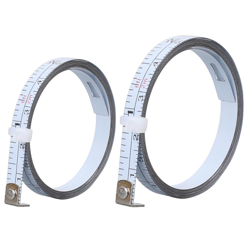 Clear Legible Marking Measuring Tape Featuring Easy to Read Graduations Double Scale System Metric & Royal Strong