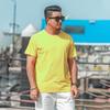Tricou largi pentru bărbați de mărime mare M-7XL 8XL Tricou cu mâneci scurte pentru bărbați, culoare uni, cu gât rotund