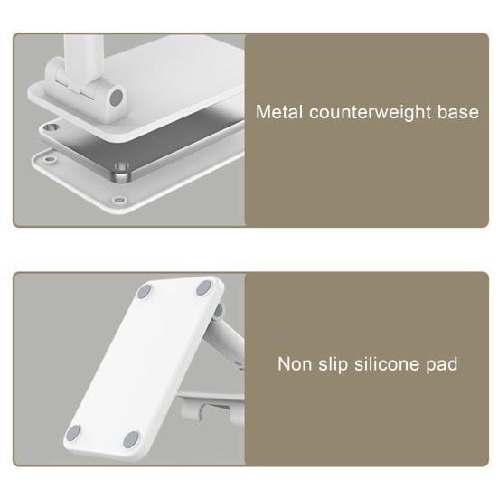 Lazy Phone Bracket Height Capacity Angle Adjustment Foldable Stable Support Liftable Strong Carrying Lazy Phone Bracket