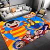 Cartoon B-Bely B-Beto -Themed Entrance Mat,Non-Slip Mat Area Rug,Room Decor,Outdoor Decor,Kitchen Rug,Doormat - Machine Washable,Easy to Clean