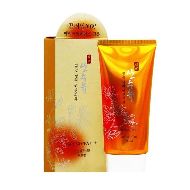 BTM YORBLKKH Cornus officinalis extract sunscreen 70g SPF50