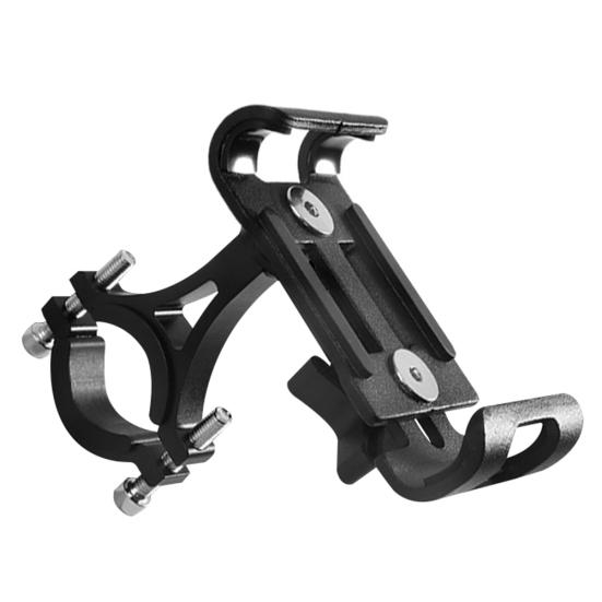 Aluminium Alloy 360 Degree Rotation Bike Motorcycle Handlebar Phone Holder Mount