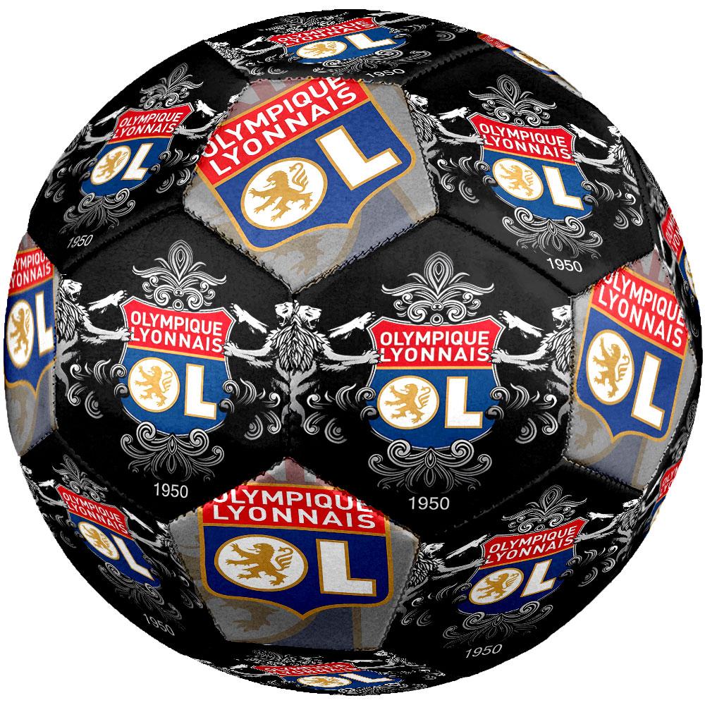1 pz Pallone da Calcio Olympique Lyonnais Taglia 5 Pallone da Calcetto Indoor alla Moda Colorato Gioco in Cortile - Ottimo Regalo per Appassionati di Sport HE87