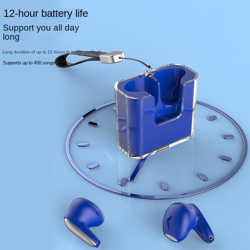 

Новая беспроводная Bluetooth-гарнитура R20, прозрачные наушники-вкладыши с ремешком для цифрового дисплея, портативное качество звука HD