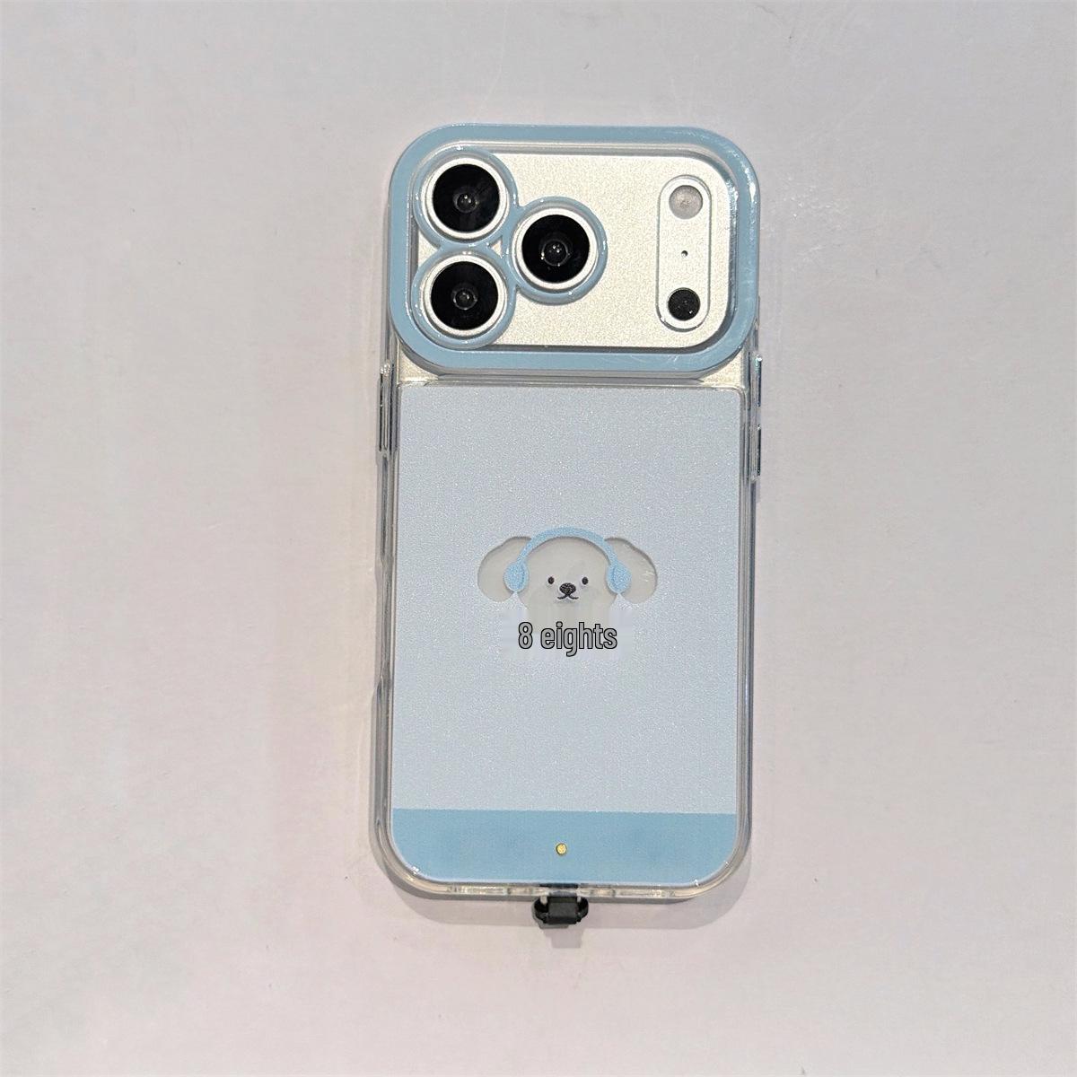 

Cartoon Flash Small Dog Case for iPhone 11-14/15-17 PROMAX iPhone 17 Pro Max