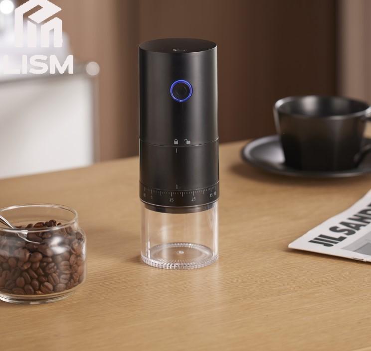 

Portable Electric Coffee Bean Grinder with 38 Adjustable Settings Rechargeable Coffee Grinders for Home Use Coffee Grinder