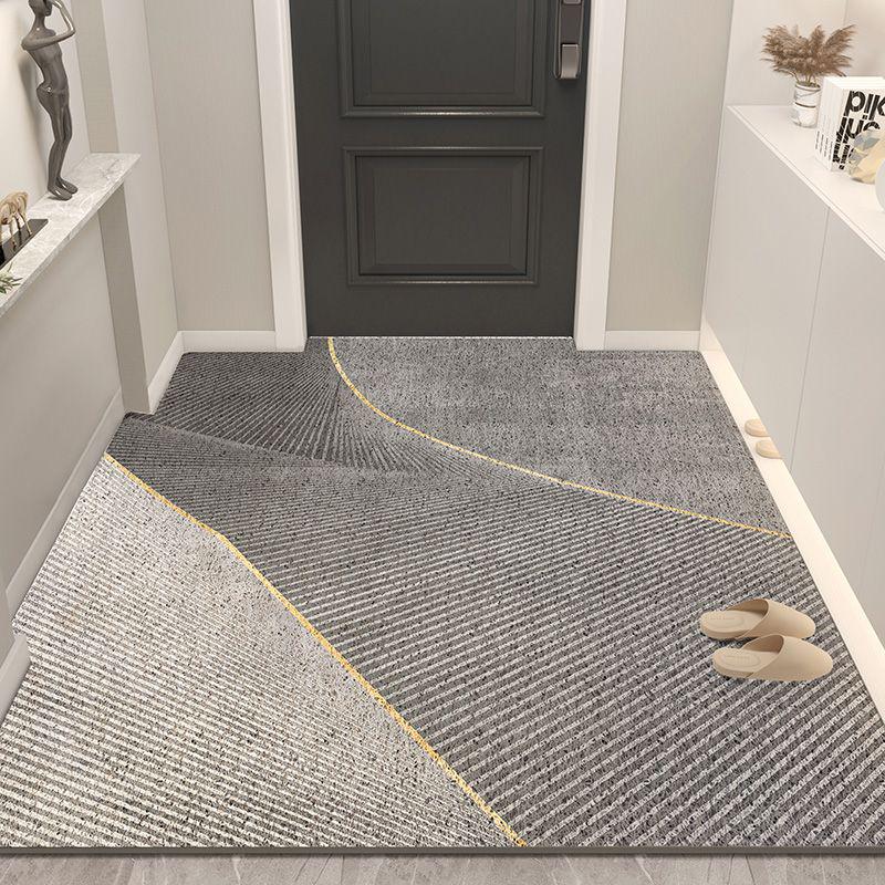 Luxury Entryway Loop Pile Non-Slip Mat - Dust-Resistant & Cuttable Carpet for Hallways