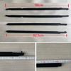 4Pcs Chrome/Black Window Rubber Trim For Toyota Land Cruiser LC200 Series For Lexus LX570 2008-2021 Weatherstrip 7572060070