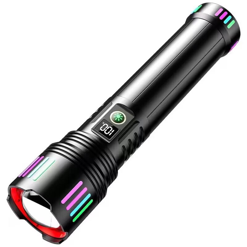 TLXT Laser White Zoomable LED Flashlight