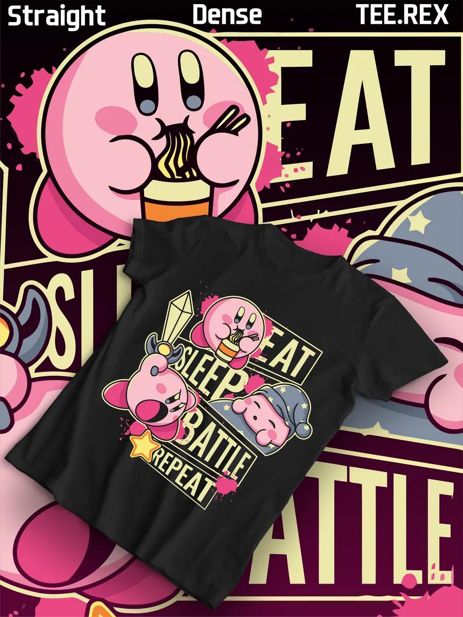 T-shirt with Kirby print L