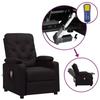VidaXL Massage Chair Black Faux Leather 3093504