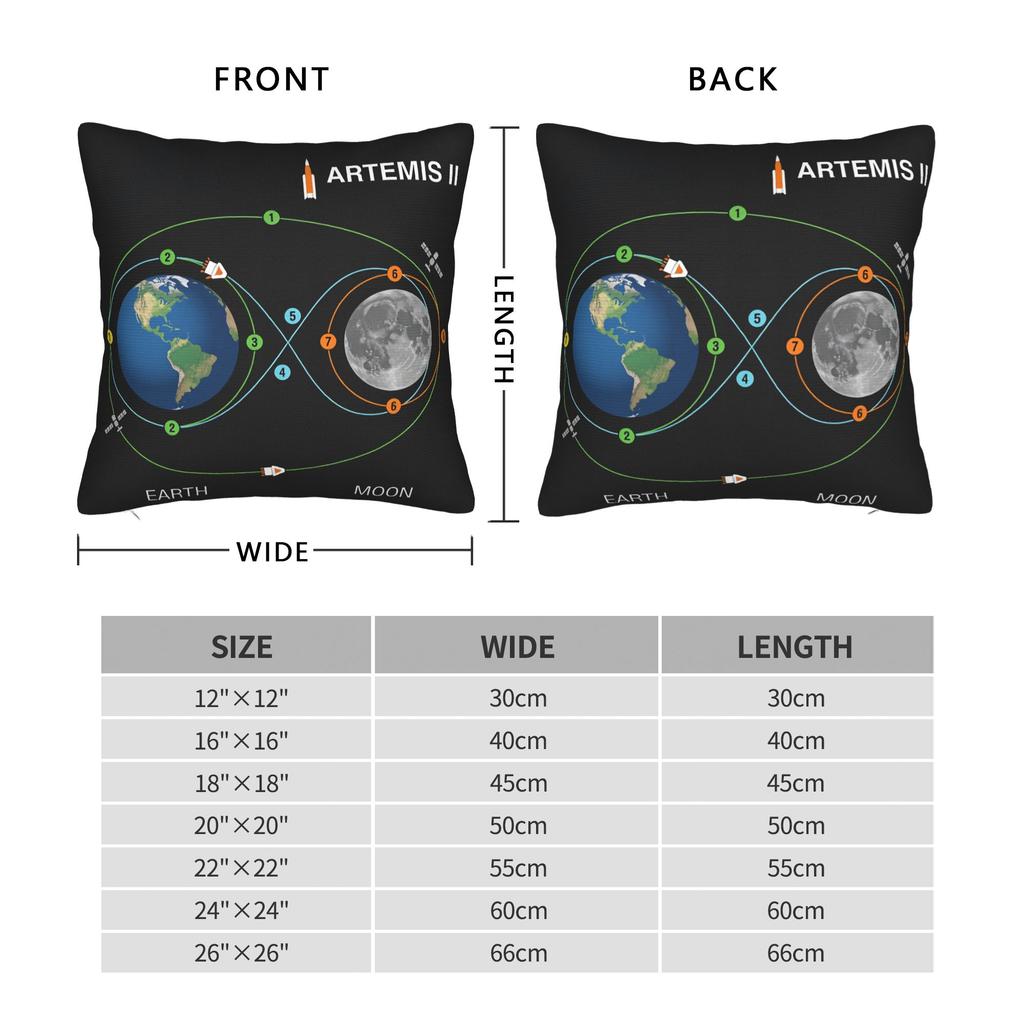 Artemis Iii Art Pillow Case Novelty Pillow Cover Comfy Pillowcases For Sofa Home Decoration