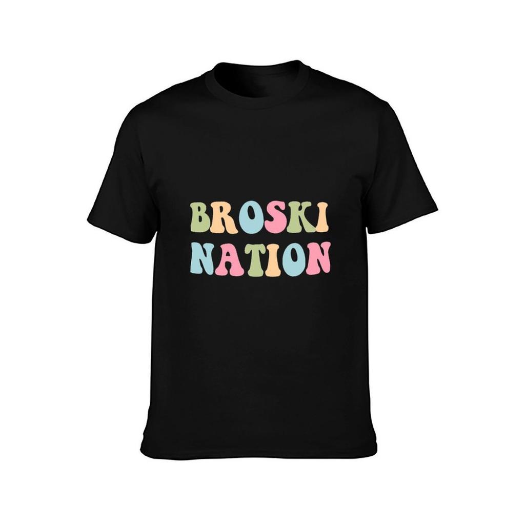 Broski Nation Broski Nation T-Shirt Graphic T Shirts for Man T Shirt for Man 100 Percent Cotton T-Shirt