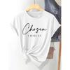 Women's Short Sleeve T Shirt Chosen Printed round neck machine washable comfortable Soft Breathable and suitable for spring summer