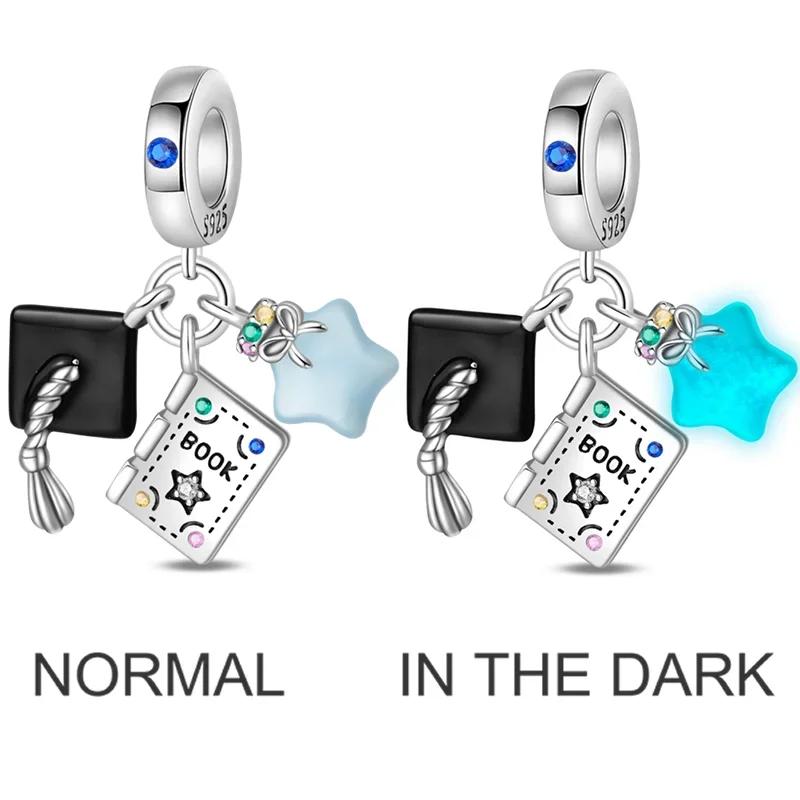 Copper Marine Organisms Charms Bead Turtle Four Leaf Clover Pendant Fit Original Bracelets Diy Jewelry