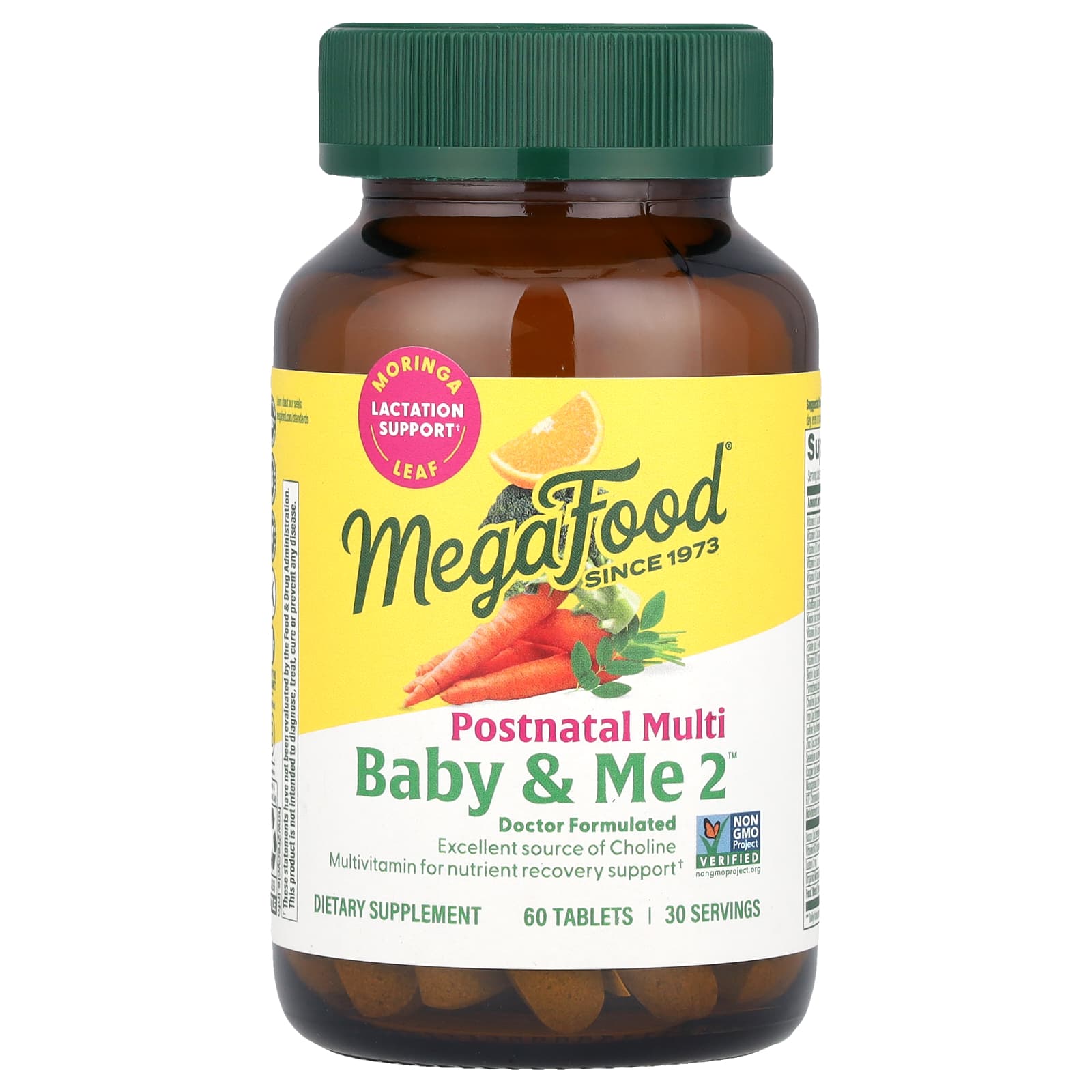 

Baby & Me 2™, Postpartum Multivitamin, 60 Tablets