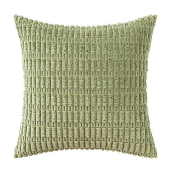 Double-sided Solid Corduroy Pillow Sofa Cushion Lumbar Solid Color Chair Cushion Wheat Ears and Corn Kernels