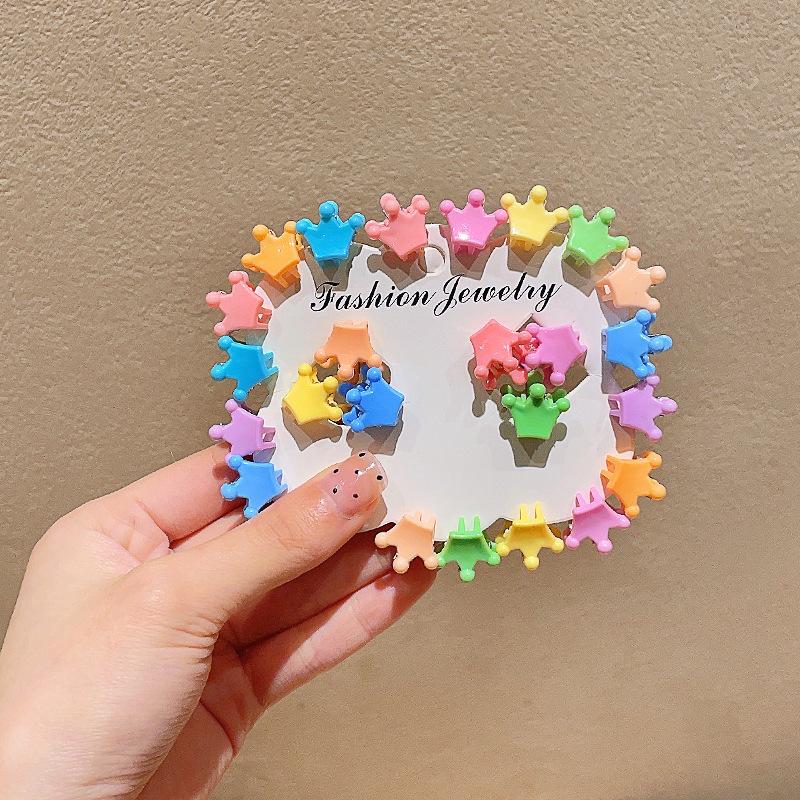 

25 шт., милая мини-заколка для волос для девочек, милые аксессуары для волос с героями мультфильмов, головные уборы, заколки, милые заколки для волос, головной убор, заколки