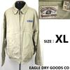 Eagle Dry Goods Co Solid Twill Swing Jacket Men XL Beige Track jacket(USED)