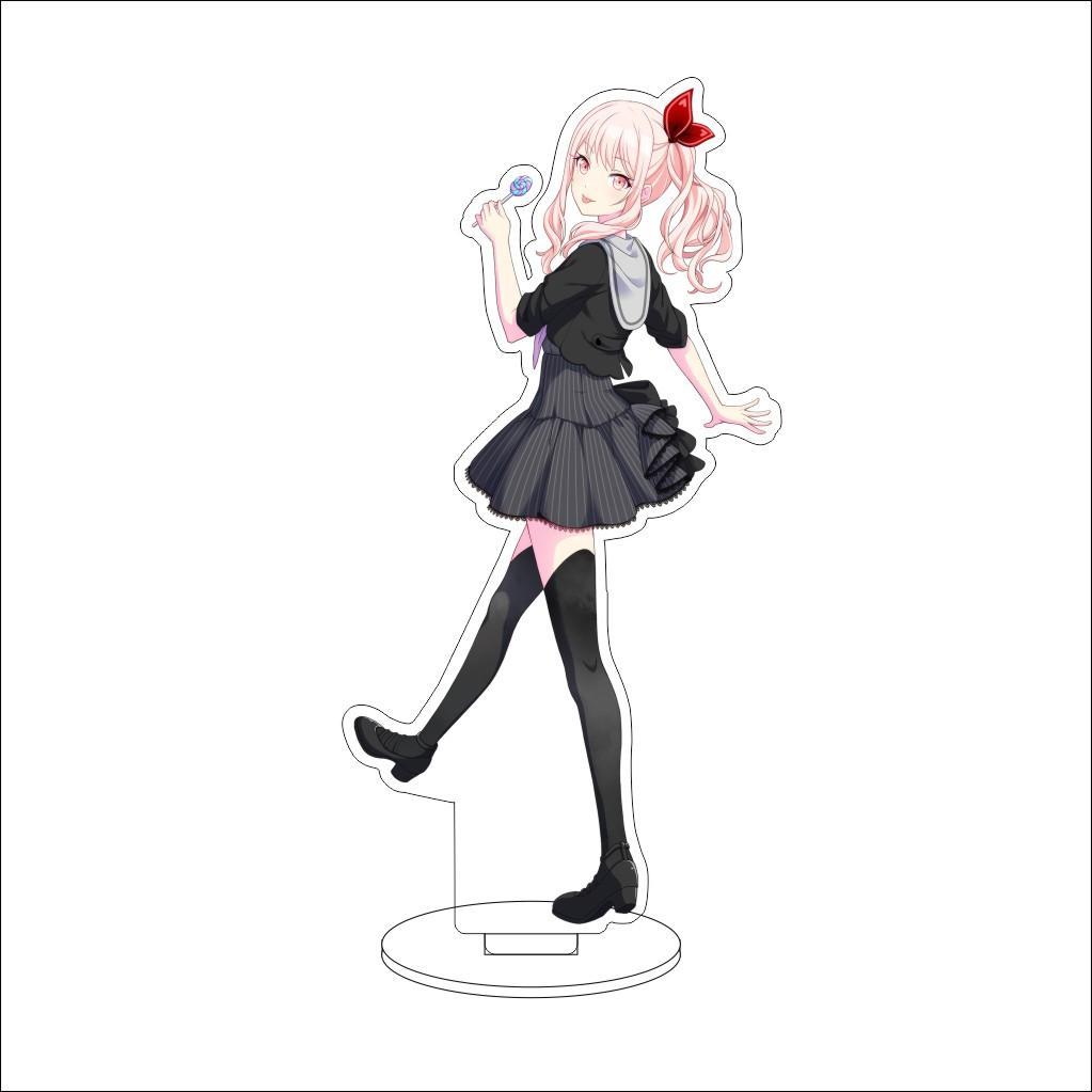 16CM Anime Vocaloid Cosplay Acrylic Stand Ornaments HOSHINO ICHIKA/HANASATO MINORI/momoi airi Figure Stand Halloween Gifts