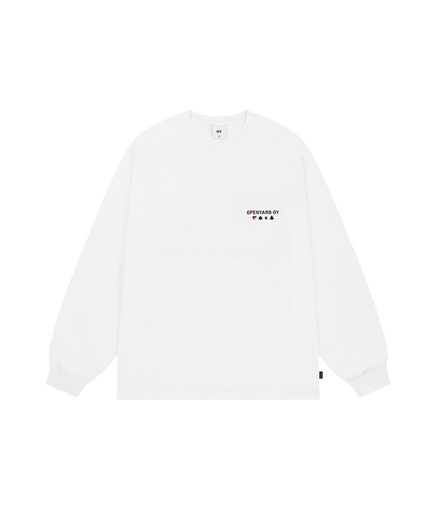 OHY Trump Card Long Sleeve - White
