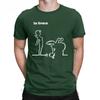 Men T-Shirt La Linea Femme Sexy Vintage Pure Cotton Tee Shirt for Men Oversized Graphic T Shirts Round Collar