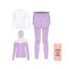 Kids' Sports & Fitness Set: Quick-Dry Basketball, Soccer, Outdoor Training Base Layer & Warm Tight-Fit Suit for Boys