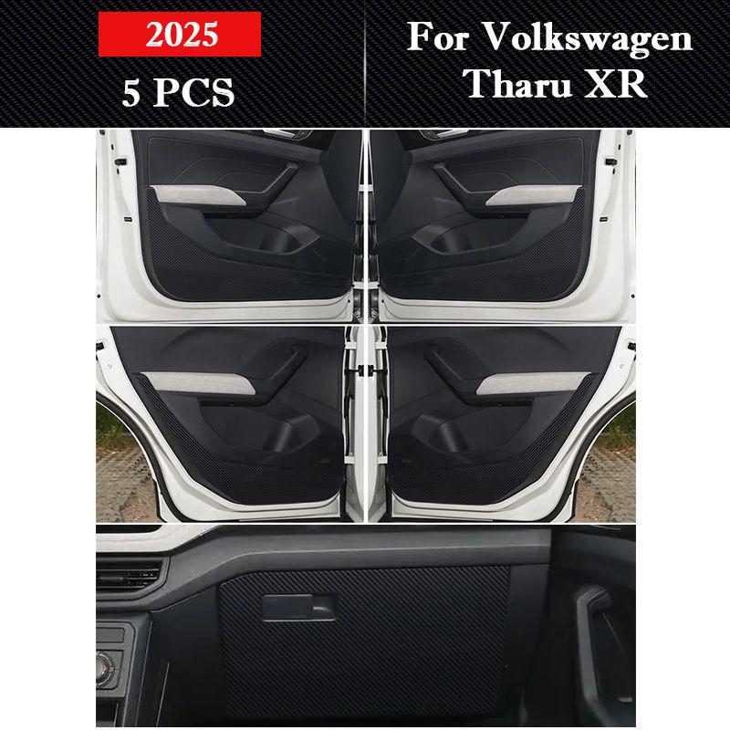 For Volkswagen Tharu 2019-2026 Car Door Anti Kick Pad Glove Box Protection Stickers Scratch Resistant Film Interior Accessories