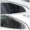 Rear Side Window Louver Shutter Air Vent Sun Shades Panel Cover Trim Carbon Fiber Accessories For Volkswagen Arteon 2018 - 2024