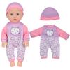 30cm Soft Vinyls Reborns Figurine Toy For Preschool with Life Like Design Imaginative Play Companion Doll for Toddler