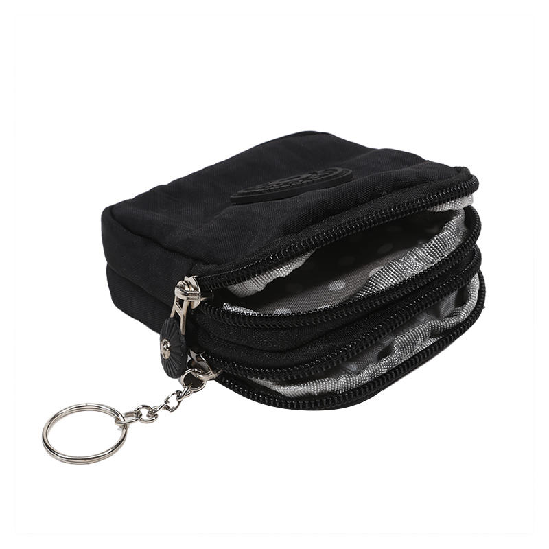 Travel Coin Purse Quilted ID Holder Key Coin Purse Multifunctional Card Hold Portable Waterproof  Purse for Daily Use