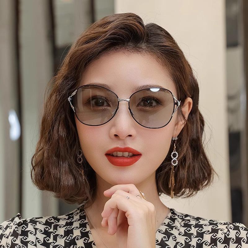 Hurricane sister-in-law sunglasses women's 1111-year-old women's polarized anti-ultraviolet sunglasses can be matched with myopia glasses