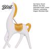 Simple Horse Design Accessory Minimalist Brooch White Black Alloy Lapel