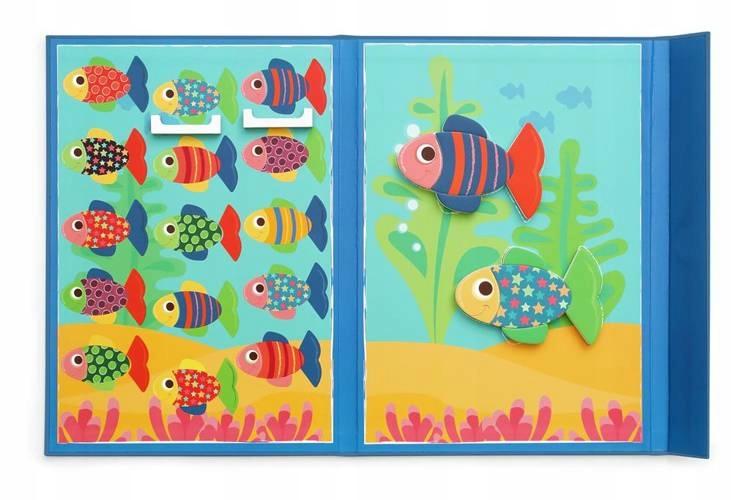 Montessori magnetic fish puzzle