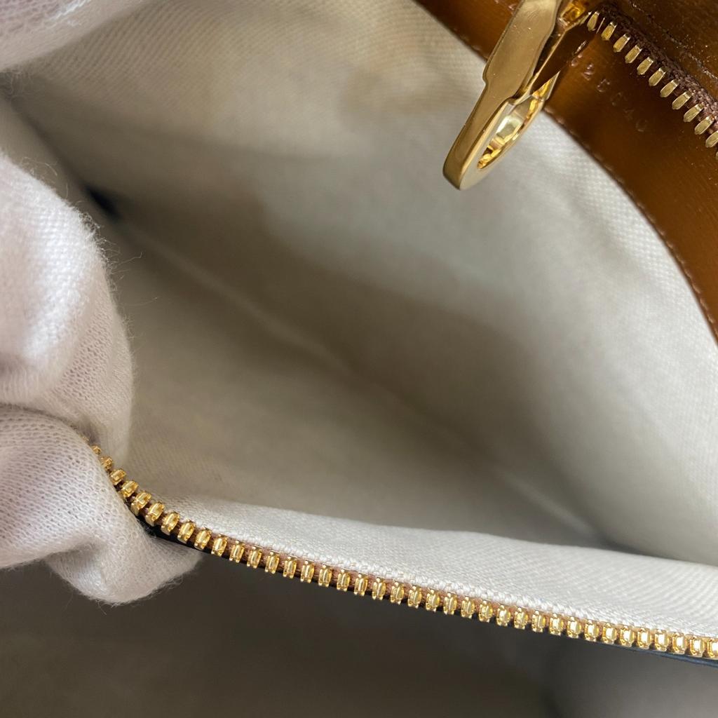 Used GUCCITote Bag Brown PVC Women