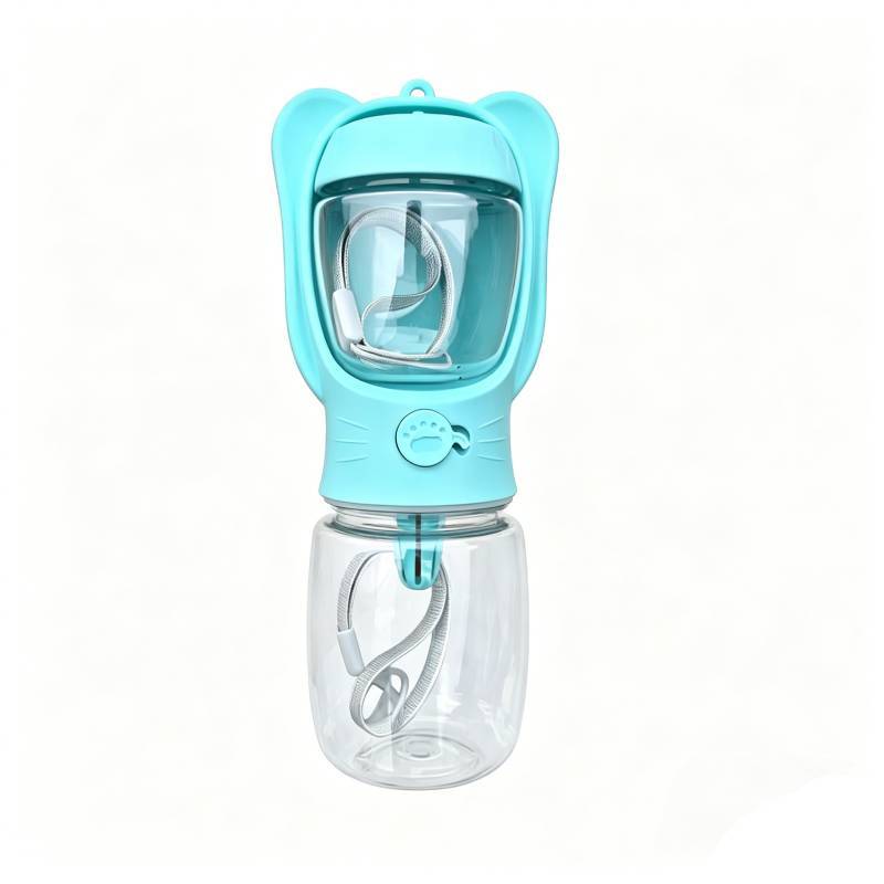 Pet Travel Water Bottle With Storage For Dogs And Cats Portable Drinking Cup