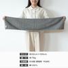 Bloom Imabari Towel Certified Scarf Towel Set of 4 Ash Sports Towel 22 x 100 cm Absorbent Quick Drying Cotton Made in Japan 100% (Charcoal)