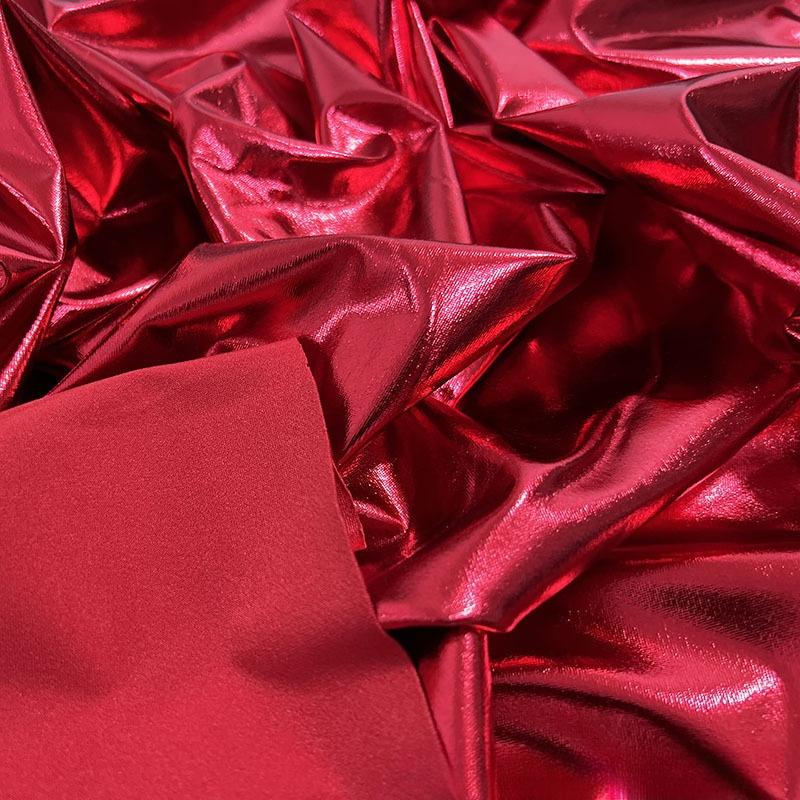 100x160cm Bronzing Glitter Stretch Fabric for Skirts Coats Clothing Sewing Plain Fashion Striped Pattern Cloth Shiny Smooth Soft