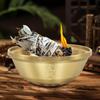 Ritual Bowl Pentagram Dish Home Decor 9cm Ceremony Water Offering Bowl For Altar Meditation Yoga Studio Ceremony Mindfulness