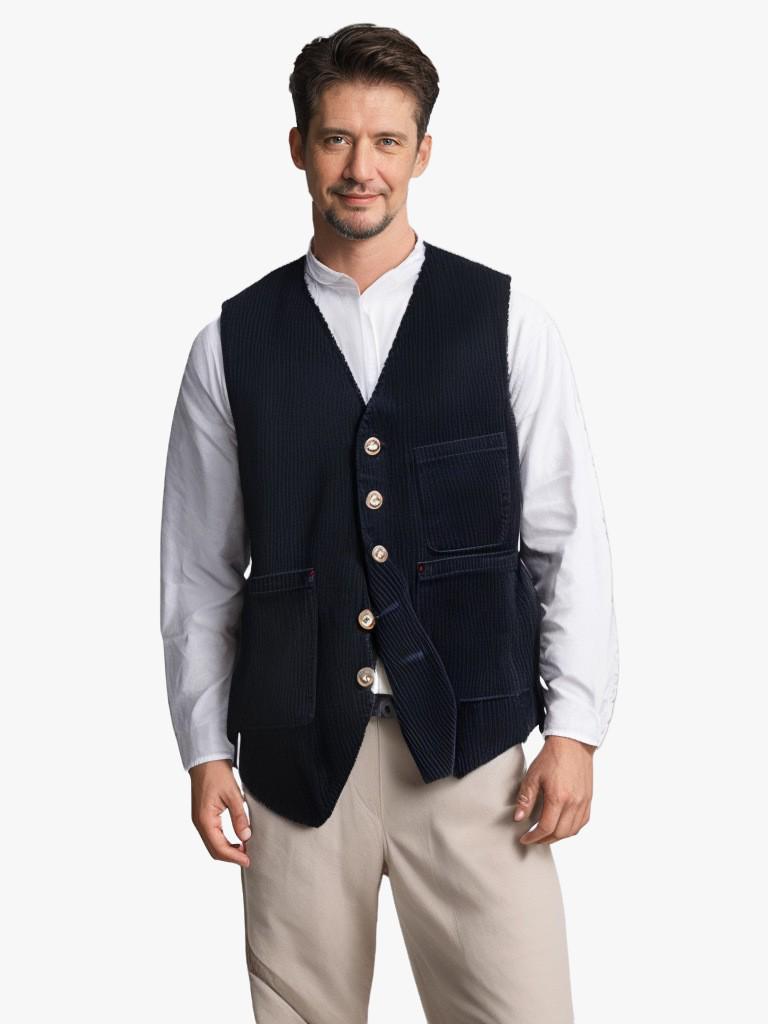 2024 Herren Corduroy Freizeit Anzugjacke für Europa & Amerika